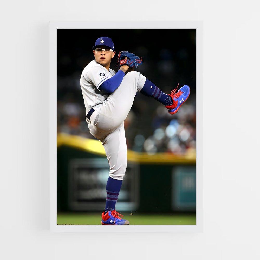 Poster La Lance de Julio – affiche Baseball (vue 3)